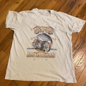 ANINE BING Women's White and Cream T-shirt